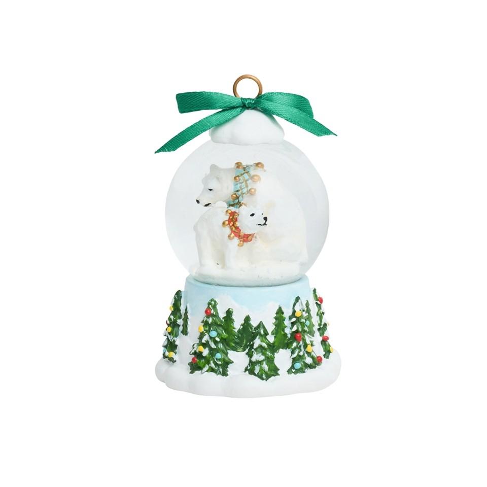 Berry & Thread North Pole Snow Globe Place Card Holder