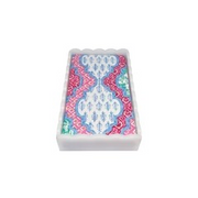 White Scalloped Napkin Box