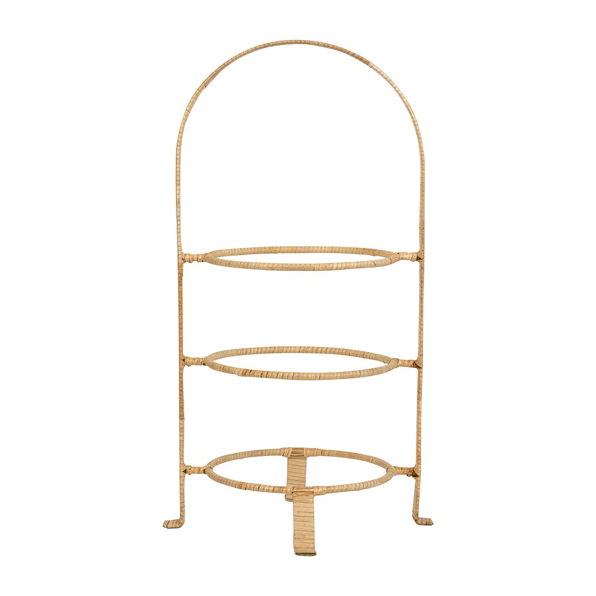 Provence Rattan Tripe Tiered Server