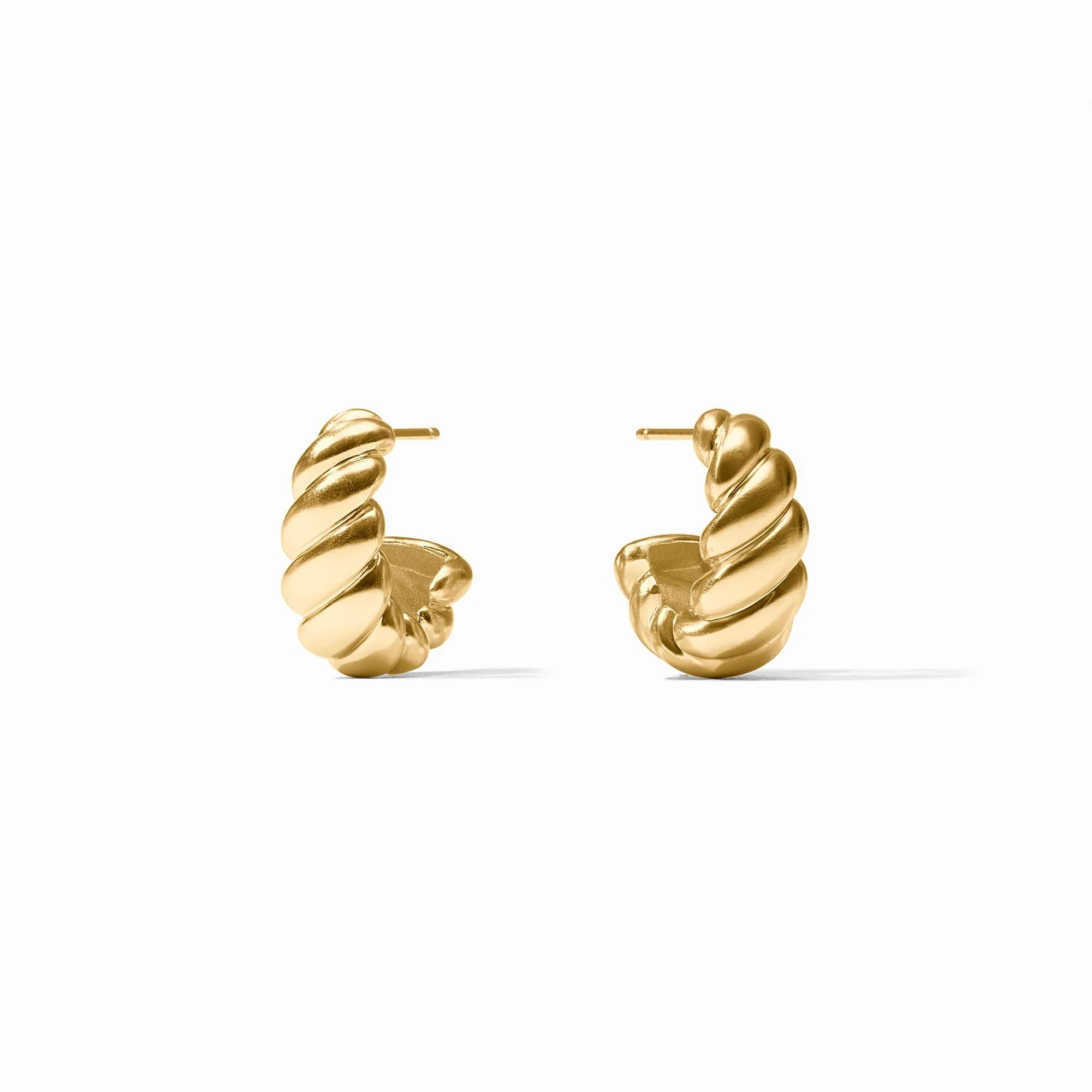 Ravello Gold Statement Hoop