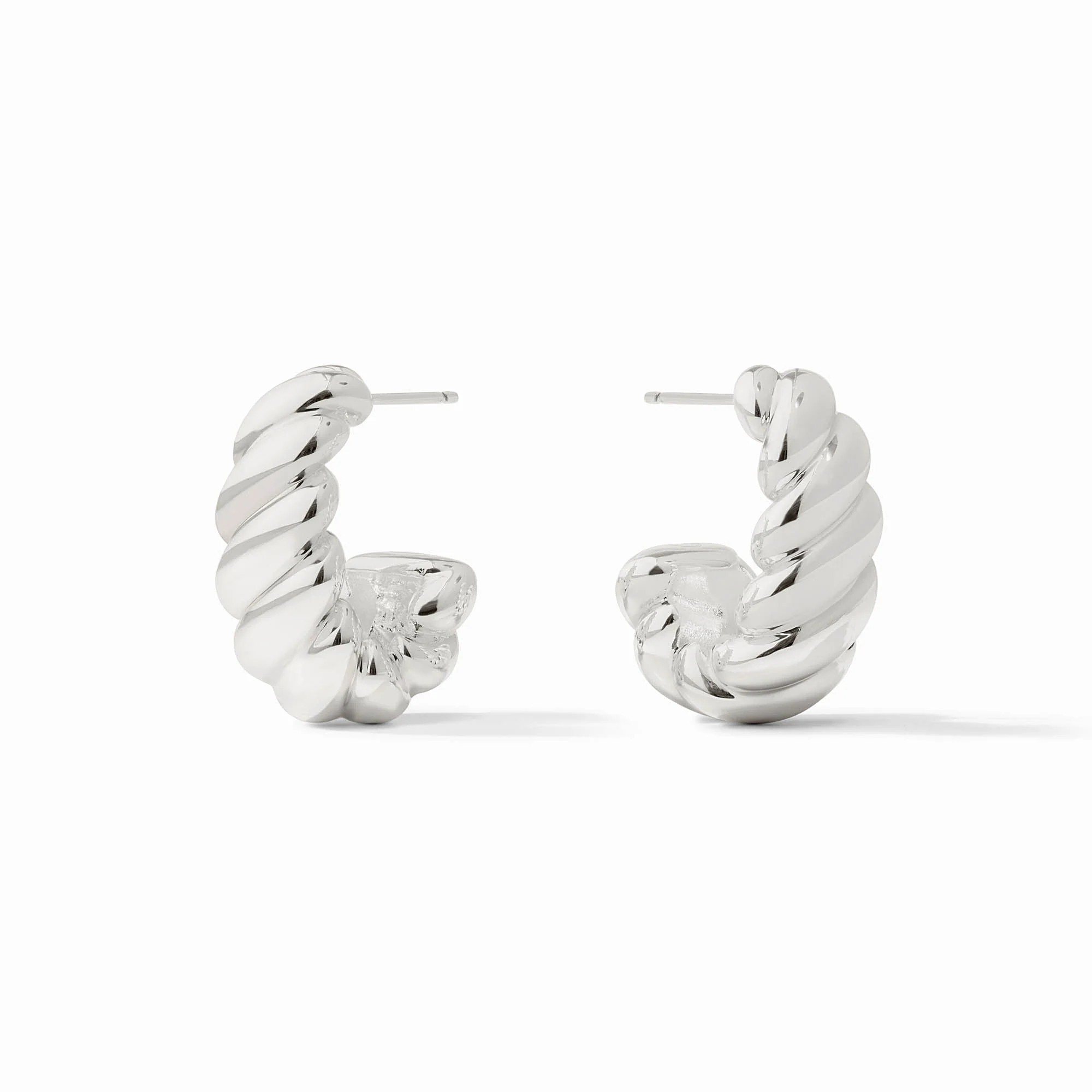 Ravello Silver Statement Hoop