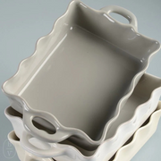 Rectangular Ruffled Baker