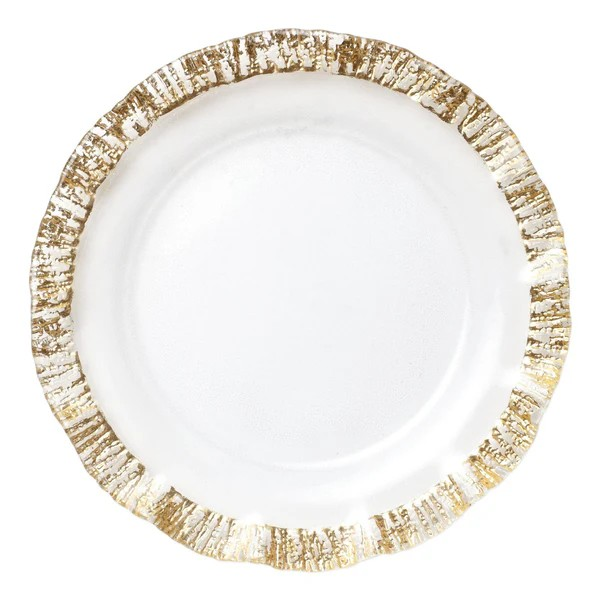 Rufolo Glass Charger Plate