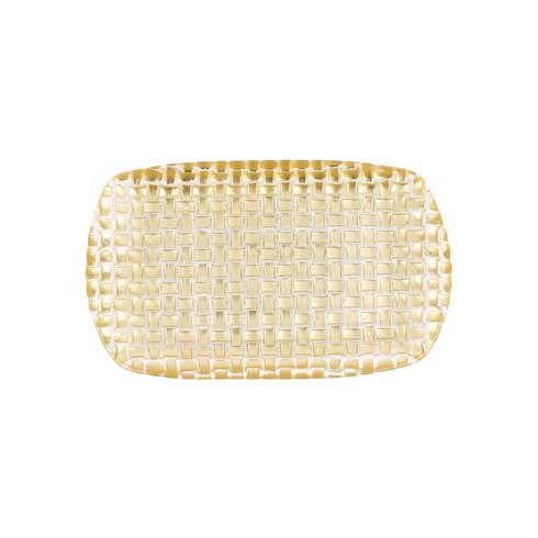 Rufolo Tray Rectangular Basketweave
