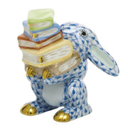 Scholarly Bunny Figurine