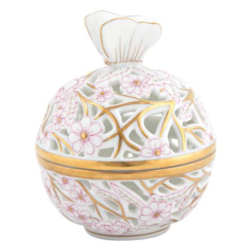 Small Openwork Ball with Butterfly Figurine