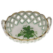 Small Openwork Basket with Handle
