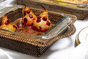 Square Basket with Dish