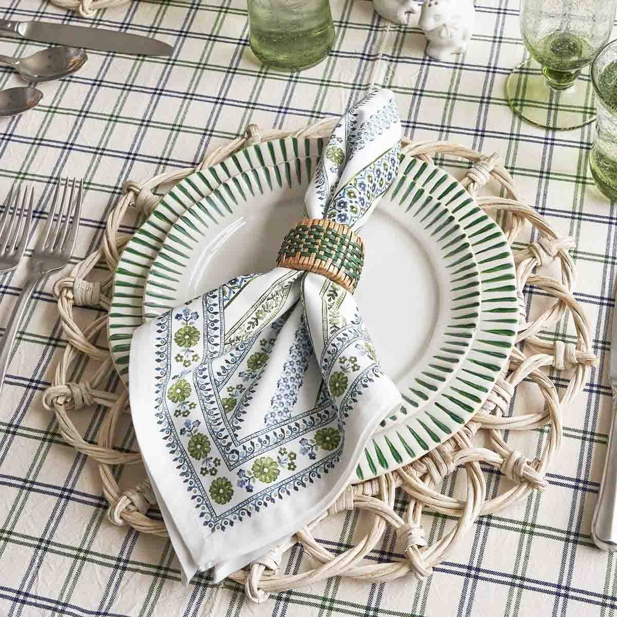 Sitio Stripe Dinner Plate