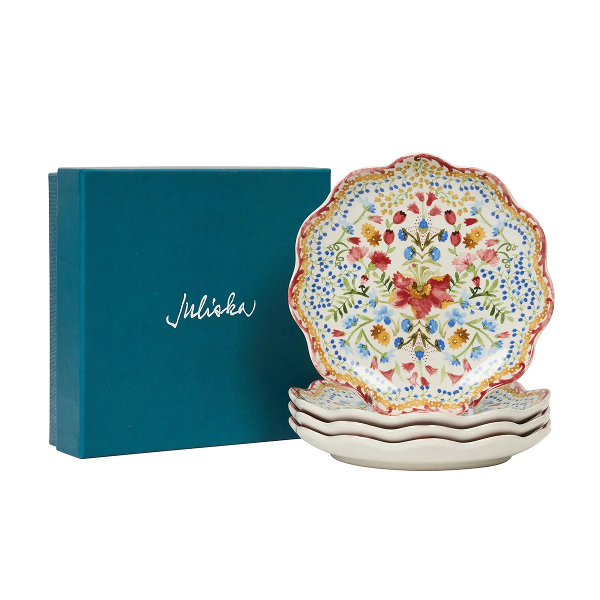 Sofia Side/Cocktail Plate Set/4