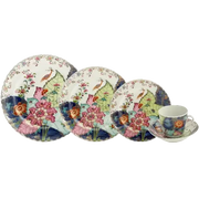 Tobacco Leaf 5 Piece Place Setting