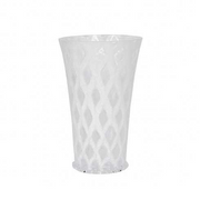Trellis Tumbler - White