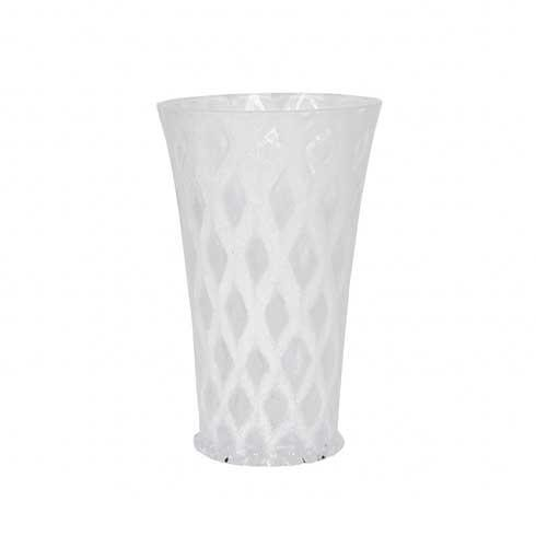 Trellis Tumbler - White
