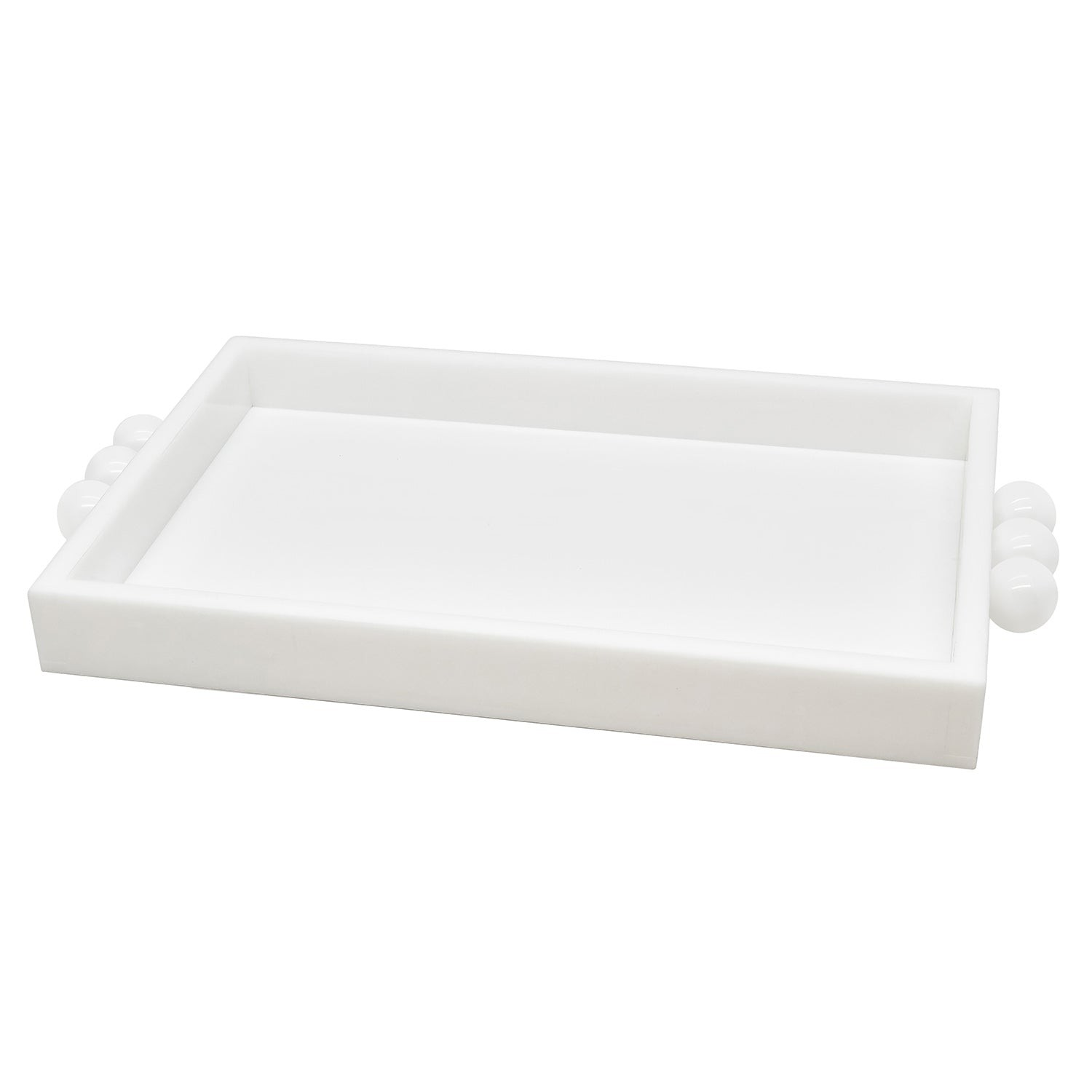 Acrylic Tray with Bubble Handles