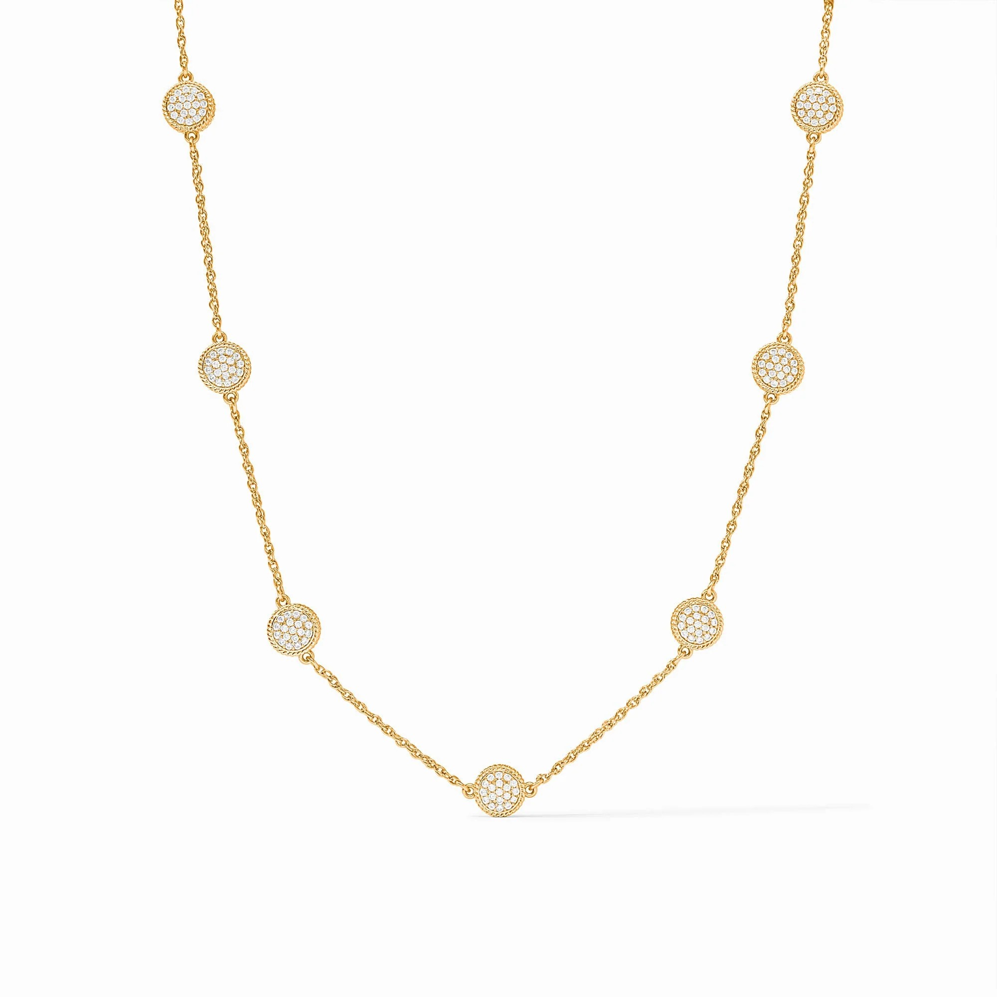 Windsor Gold Delicate Station Necklace