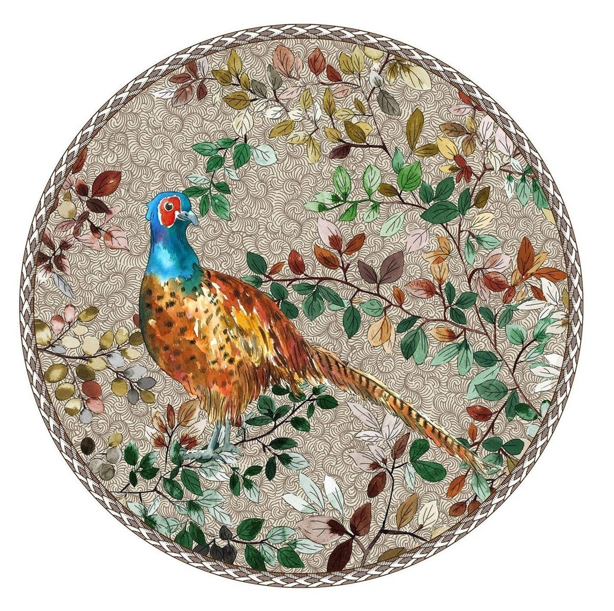 Woodland Accents Plate