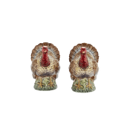 Woodland Turkey Salt & Pepper 3.5"