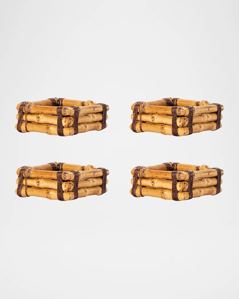 Bamboo Napkin Ring S/4