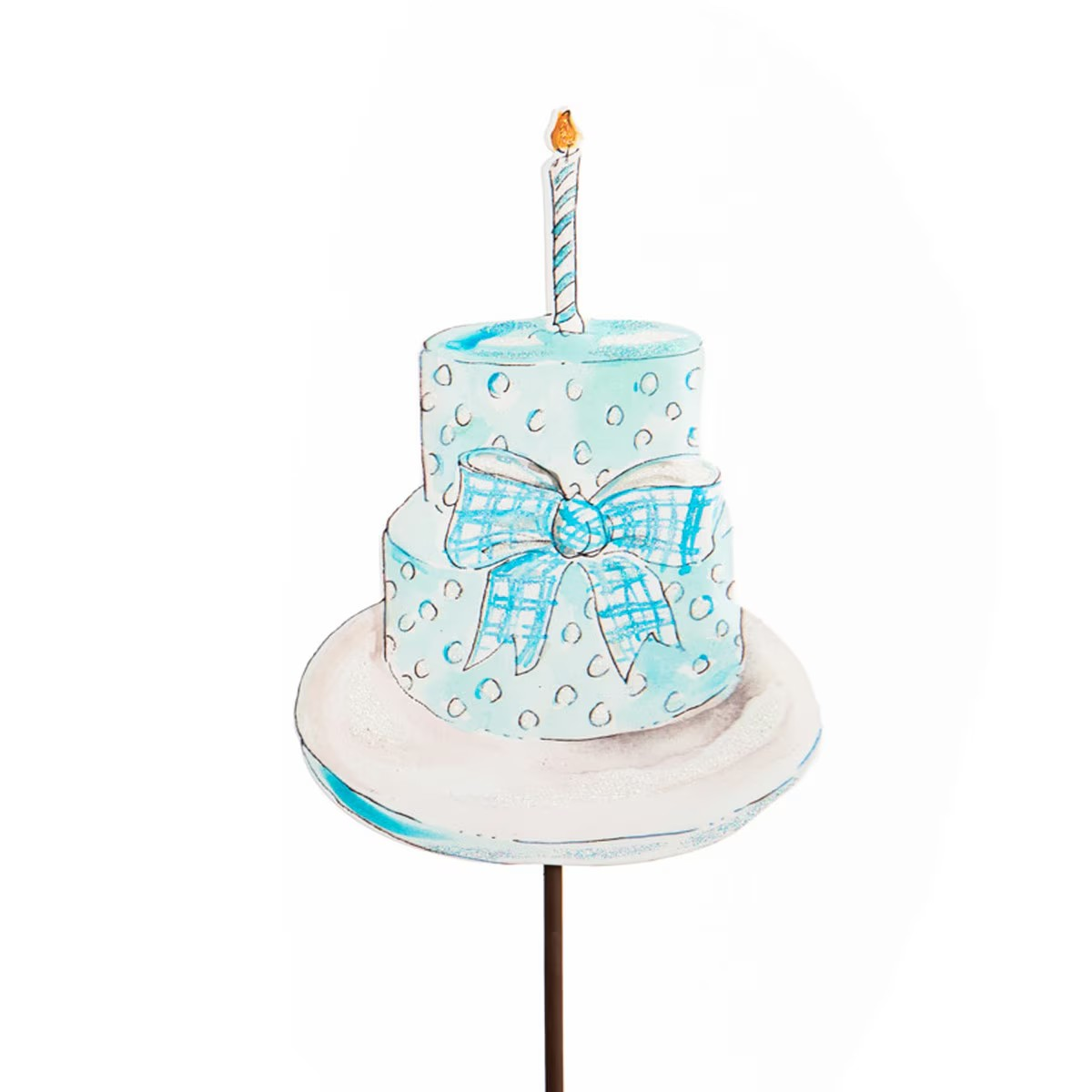 Birthday Cake Stake