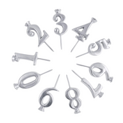 Candle Number Holder Set