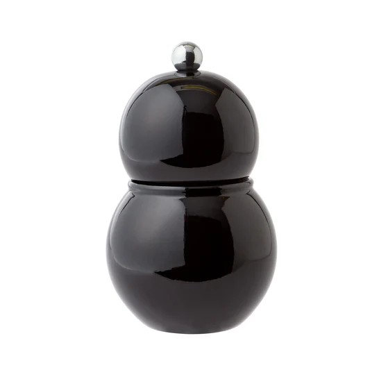 Lacquer Chubby Salt or Pepper Mill