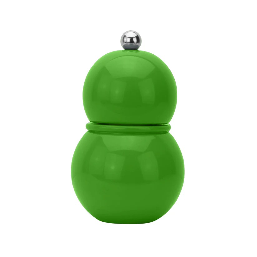 Lacquer Chubby Salt or Pepper Mill