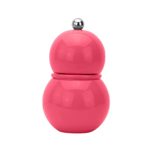 Lacquer Chubby Salt or Pepper Mill