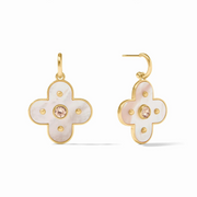 Colette Gold Statement Hoop & Charm Earring