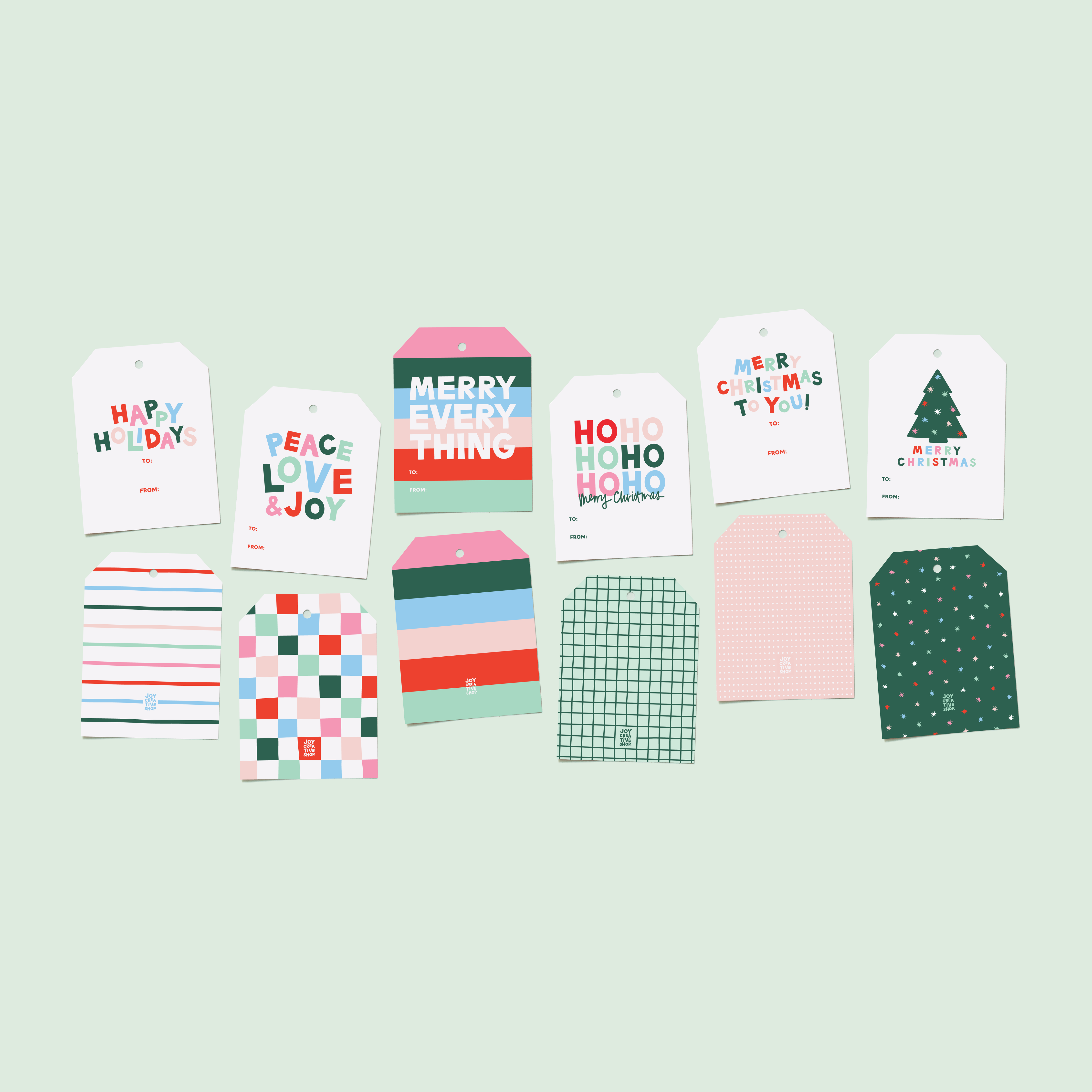 Holiday Bag of Tags