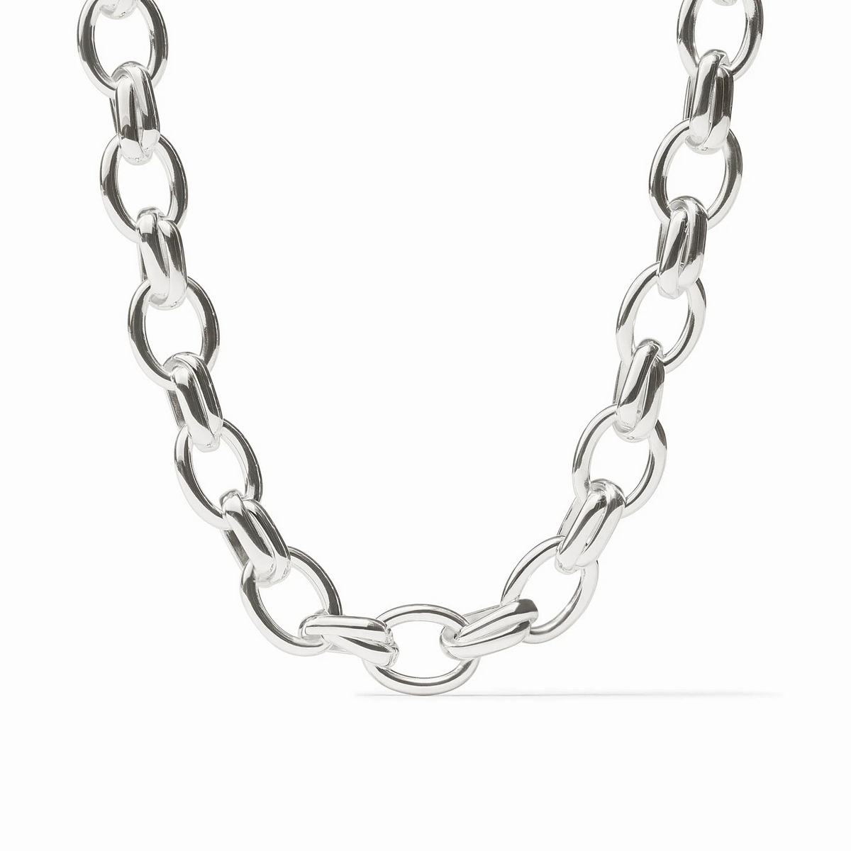 Essex Silver Link Necklace