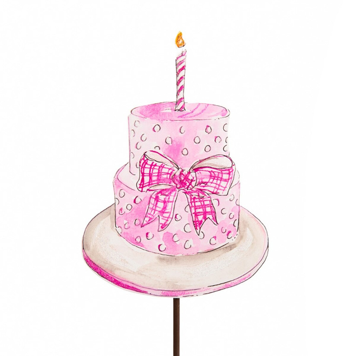 Birthday Cake Stake