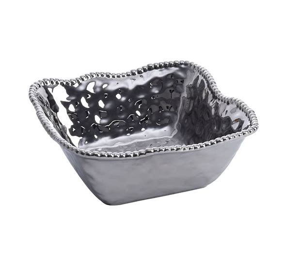 Large Square Salad Porcelain Bowl