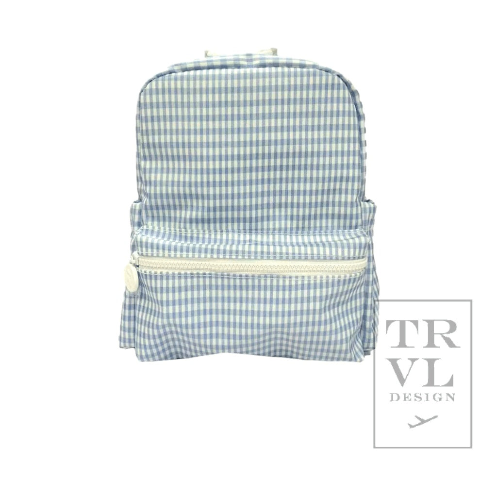TRVL Backpacker Gingham Mist