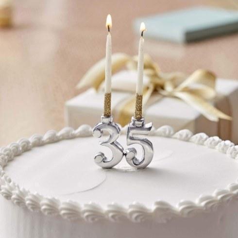 Candle Number Holder Set