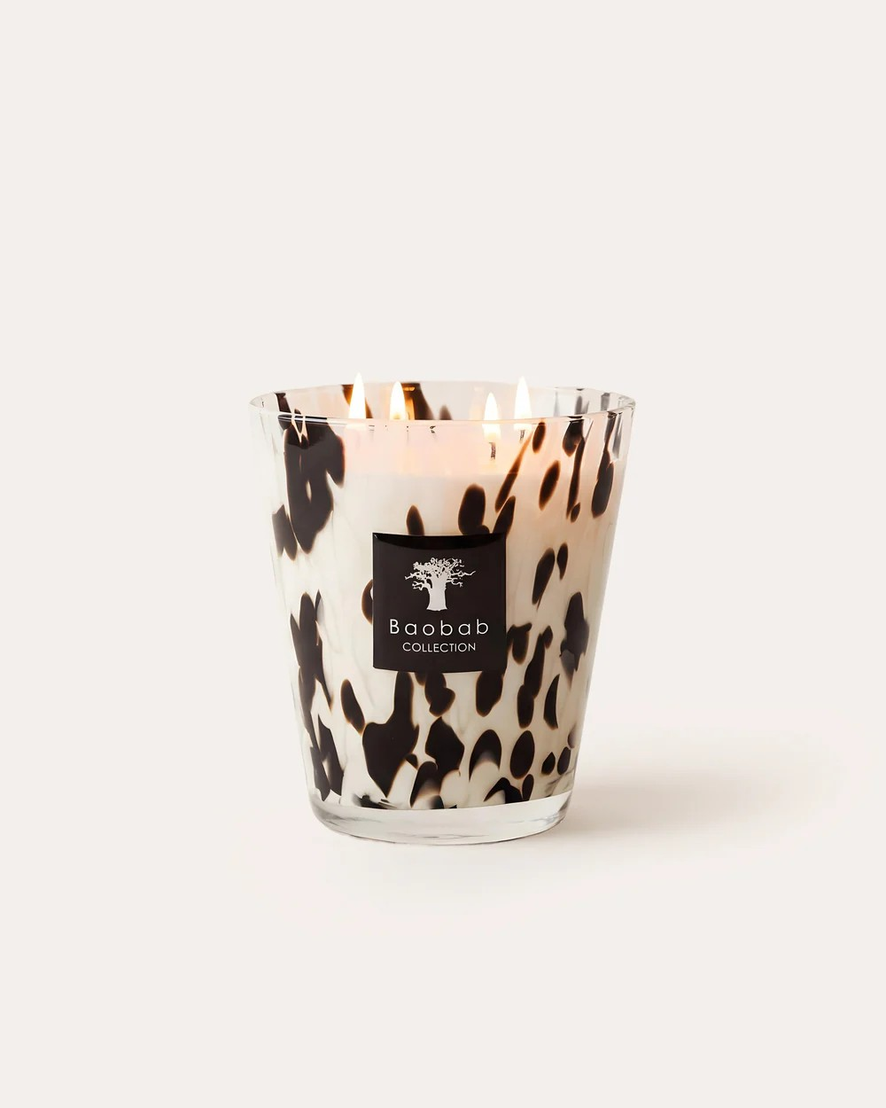 Pearls Black Candle
