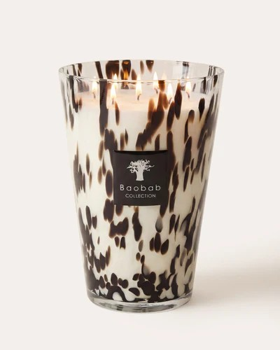 Pearls Black Candle