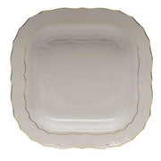 Square Fruit Dish - Golden Edge