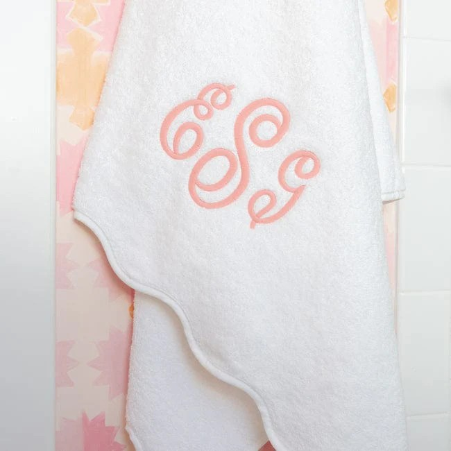 Scalloped Bath Towel