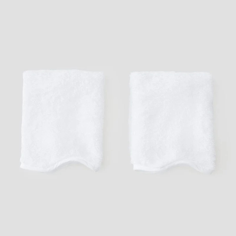 Scalloped Washcloths (Pair)