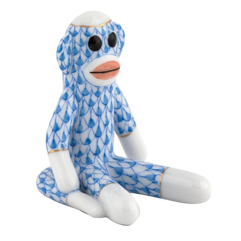 Sock Monkey Figurine